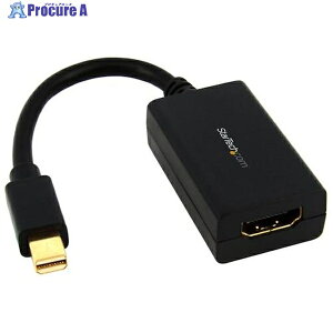 StarTech fBXvCA_v^[/Mini DisplayPort- HDMI/1080p/ubN/rfI ϊ Ro[^[ MDP2HDMI 1 538-9741yϕsz