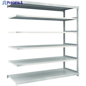 TRUSCO �X�`�[�����b�N M2�^�y���ʒI 1460×450×H1800 6�i �A�� �l�I�O���[ M2-6546B NG(�l�I�O���[) 1S ����780-1289
