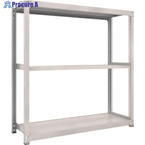 TRUSCO �X�`�[�����b�N M5�^���ʒI 1800X571XH1800 3�i �P�� �l�I�O���[ M5-6663 NG(�l�I�O���[) 1�� ����780-3303