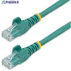 StarTech �J�e�S��6 LAN�P�[�u��/10m/�O���[��/�M�K�r�b�g�C�[�T�l�b�g�P�[�u��/�c���܂�h�~�@�\�t/CAT6 N6PATC10MGN 1�� ��572-3280