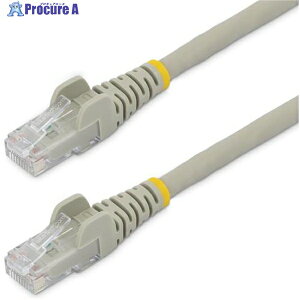 StarTech �J�e�S��6 LAN�P�[�u��/2m/�O���[/10GbE 650MHz/�n���Q���t���[/�c���܂�h�~�@�\�t/CAT6 N6LPATCH2MGR 1�� ��574-5269