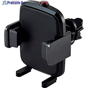 ELECOM �ԍڃA�N�Z�T���[ �X�}�z�X�^���h �����^�b�`�z���_�[ �G�A�R�����[�o�[��t�^�C�v �u���b�N P-CARS12BK 1�� ��223-6997