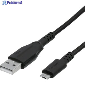 Owltech microUSB�P�[�u��25����̋��Ȏ������N���A�f���ɋ����u���b�N50CM OWL-CBAMA5-BK 1�{ ��256-7956