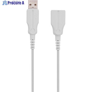 Owltech �莝����USB�P�[�u������y�ɉ��� �f���ɋ���USB�����P�[�u�� OWL-CBKE20-WH 1�{ ��368-4484