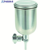 アネスト岩田 スプレーガン用塗料カップ(重力式用) ステンレス製脚付き重力式カップ 150ml PC-150SB-2LF …