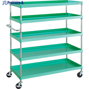 TRUSCO �c�[�����S�� �t�F�j�b�N�X���S�� �ȉ� 1200X600XH1500 5�i �����O�O���[�� PEW-15125-YG 1�� ����488-2172