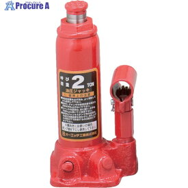 OH 油圧ジャッキ 呼び荷重2ton ストローク116mm OJ-2T 1台 ▼836-4088