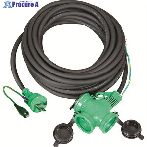 NICHIDO ���y�A�|�b�L�������R�[�h ���O�^ �A�[�X�t 10m �ɑ��\�t�g�d��SVCT2.0 PPTW-10E-RE 1�{ ��161-8945