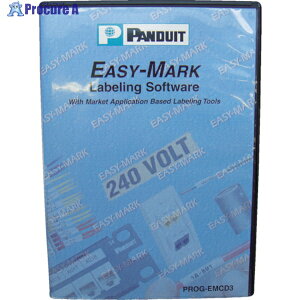 PANDUIT �y���ؔp�ԁz�p���h�E�C�b�g ���x���󎚃\�t�g PROG-EMCD3 1�� ��475-4794