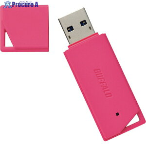 BUFFALO USB3.1(Gen1)/USB3.0�Ή� USB�������[ �o�����[���f�� 32GB �s���N RUF3-K32GB-PK 1�� ��429-6725