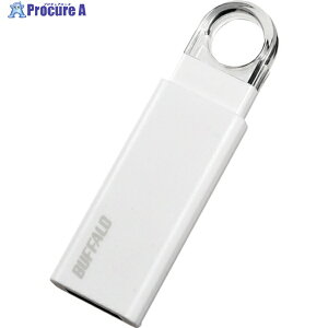 BUFFALO �I�[�g���^�[���@�\���� �m�b�N�X���C�h USB3.1(Gen1)/USB3.0�Ή� USB�������[ 32GB �z���C�g RUF3-KS32GA-WH 1�� ��429-6747