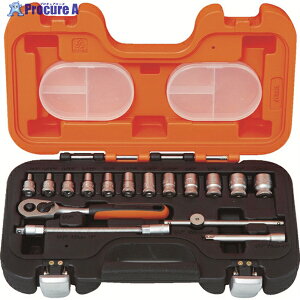BAHCO �C���`�\�P�b�g�Z�b�g 1/4 �����p6.35mm S160AF 1S ��437-1321