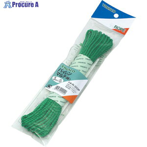 TRUSCO �p�C�����J���[���[�v 3�� ���a5mmX����10m �� R-510P GN(5�p�CX10M) 1�� ��511-3164