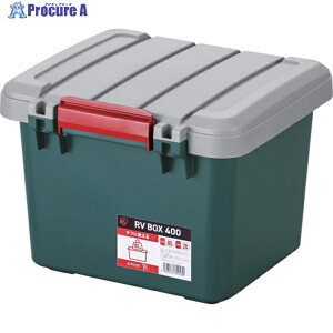 IRIS 299970 RVBOX400 �O���[/�_�[�N�O���[�� RV400R-M 1�� ��633-1489