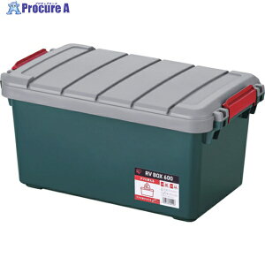 IRIS 299971 RVBOX600 �O���[/�_�[�N�O���[�� RV600R-M 1�� ��633-3054