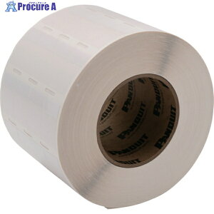 PANDUIT �M�]�ʃv�����^�p�Z���t���~�l�[�g���x���󎚕�25.4×��25.4 2500���� S100X400VATY 1�� ��836-7557