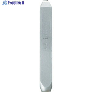 TRUSCO �o������ 4mm K SKD-40EK 1�{ ��228-7412