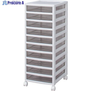 IRIS 221299 �X�[�p�[�N���A�`�F�X�g �z���C�g/�N���A�u���E�� 10�i�^�C�v SCE-S1000-BR 1�� ��494-3805