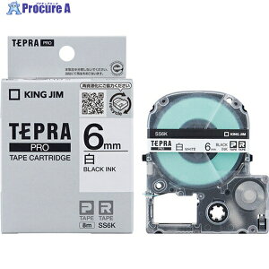 KING JIM �y�����z�u�e�v���vPRO�e�[�v 6mm �����x��/������ ����8m SS6K 1�� ��002-6727