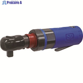 SP エアラチェットレンチ 9.5mm角 ローテーショナルヘッドミニラチェパクト SP-7722RH 1台 ▼102-8422