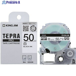 KING JIM �y�����z�u�e�v���vPRO�e�[�v 50mm �����x��/������ ����8m SS50K 1�� ��206-6173