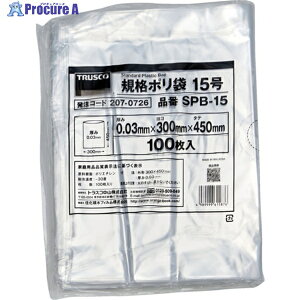 TRUSCO �K�i�|����15�� �c450X��300Xt0.03 100���� ���� SPB-15 1�� ��207-0726