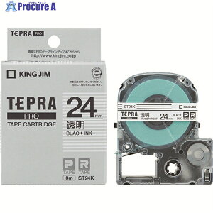 KING JIM �y�����z�u�e�v���vPRO�e�[�v 24mm �������x��/������ ����8m ST24K 1�� ��294-3085