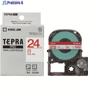 KING JIM �y�����z�u�e�v���vPRO�e�[�v 24mm �����x��/�ԕ��� ����8m SS24R 1�� ��385-9291