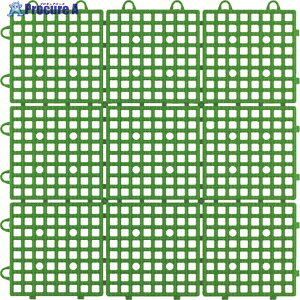 ���^�i�x �^�C�� �V�X�e���X�N�G�A 30×30cm �O���[�� SQ-301 1�� ��400-7794