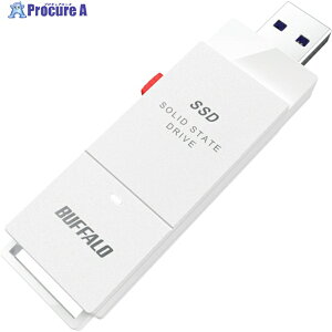 BUFFALO PCΉ USB3.2(Gen2) TV^ XeBbN^SSD 1TB zCg Type-Ct SSD-SCT1.0U3-WA 1 430-5424
