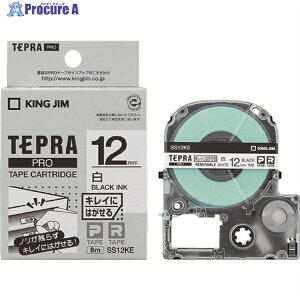 KING JIM �y�����z�u�e�v���vPRO�e�[�v 12mm �L���C�ɂ͂����郉�x��/�����x��/������ ����8m SS12KE 1�� ��431-2724