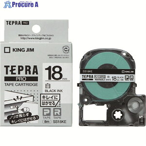 KING JIM �y�����z�u�e�v���vPRO�e�[�v 18mm �L���C�ɂ͂����郉�x��/�����x��/������ ����8m SS18KE 1�� ��431-2732