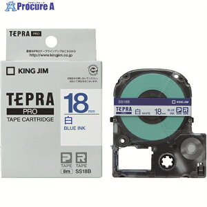 KING JIM �y�����z�u�e�v���vPRO�e�[�v 18mm �����x��/���� ����8m SS18B 1�� ��828-0966