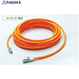 十川 サンテックエアーホース10M オレンジ STC-10 1本 ▼838-7171