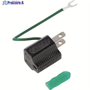 SANWA 3P��2P�ϊ��A�_�v�^(�u���b�N) TAP-AD1BKN 1�� ��203-1806