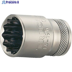 TRUSCO �y���ؔp�ԁz�\�P�b�g 12�p�^�C�v �����p12.7 �Ε�20mm T4-20W 1�� ��305-7615