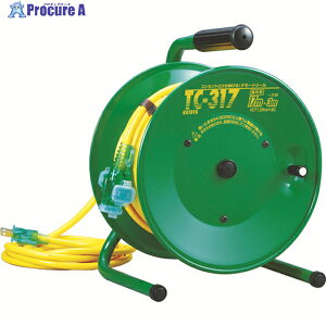 �n�^�� �t�z�d�^�R�[�h���[�� �V���f�B�e���[�g���[�� �P��100V 17�{3m TC-317 1�� ��370-4696