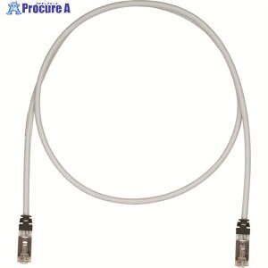 PANDUIT CAT6A/CAT6 �V�[���h�p�b�`�R�[�h 10m ���C�g�O���[ STP6X10MIG STP6X10MIG 1�{ ��818-0452