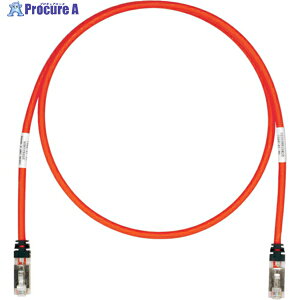 PANDUIT CAT6A/CAT6 �V�[���h�p�b�`�R�[�h 2m �� STP6X2MRD STP6X2MRD 1�{ ��818-0489