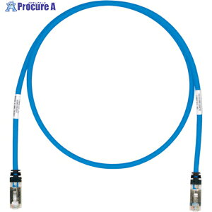 PANDUIT CAT6A/CAT6 �V�[���h�p�b�`�R�[�h 3m �� STP6X3MBU STP6X3MBU 1�{ ��818-0498