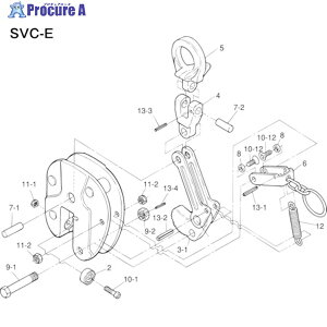 X[p[ ݃Nv(SVC-E)pJZbg SVT0.5E 1S 855-0626yϕsz YA513