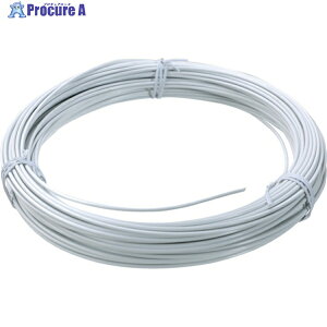 TRUSCO �J���[�j�� �r�j�[���핢�^�C�v �z���C�g�� #10 ���a3.2mm 1kg TCW-32W 1�� ��255-5694