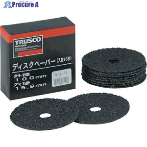 TRUSCO �f�B�X�N�y�[�p�[4�^ ��100X15.9 #40 (10����) TG4-40 1�� ��256-6991
