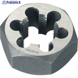TRUSCO 六角サラエナットダイス 並目 M20X2.5 TD6-20X2.5 1個 ▼328-7769