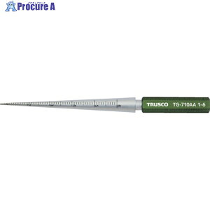 TRUSCO �Ǘp�e�[�p�[�Q�[�W ����͈�1.0�`6.0 TG-710AA 1�� ��652-3205