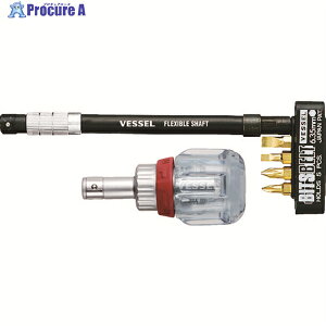 VESSEL ���`�F�b�g�X�^�r�[�h���C�o�[(�t���L�V�u���V���t�g�t��) TD-6700FX-4 1S ��835-6431