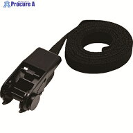 TRUSCO 樹脂製ベルト荷締機 幅25mmX長さ3m 黒 TPT-253BK-A 1本 ▼161-2435