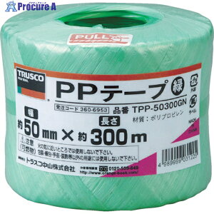 TRUSCO PPe[v 50mmX300m  TPP-50300GN 1 360-6953