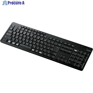 ELECOM tL[{[h (2.4GHz) É݌v R ubN TK-FDM116SKTBK 1 368-5533