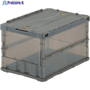 TRUSCO �I���R�� ���^�܂肽���݃R���e�i �X�P���R�� 50L ���b�N�t�^�t �����u���E�� �u���E�� TSK-C50B-BR 1�� ��207-3368
